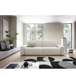 Zona-Design.pl Sofa PULIA 238 cm z funkcją spania z pojemnikiem na pościel