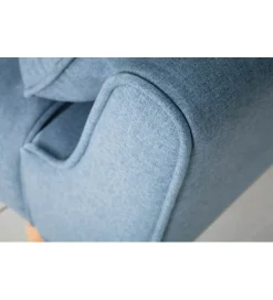 Invicta Interior Sofa Rozkładana BELLA 215 Cm Jasnoniebieska Puella