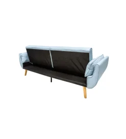 Invicta Interior Sofa Rozkładana BELLA 215 Cm Jasnoniebieska Puella