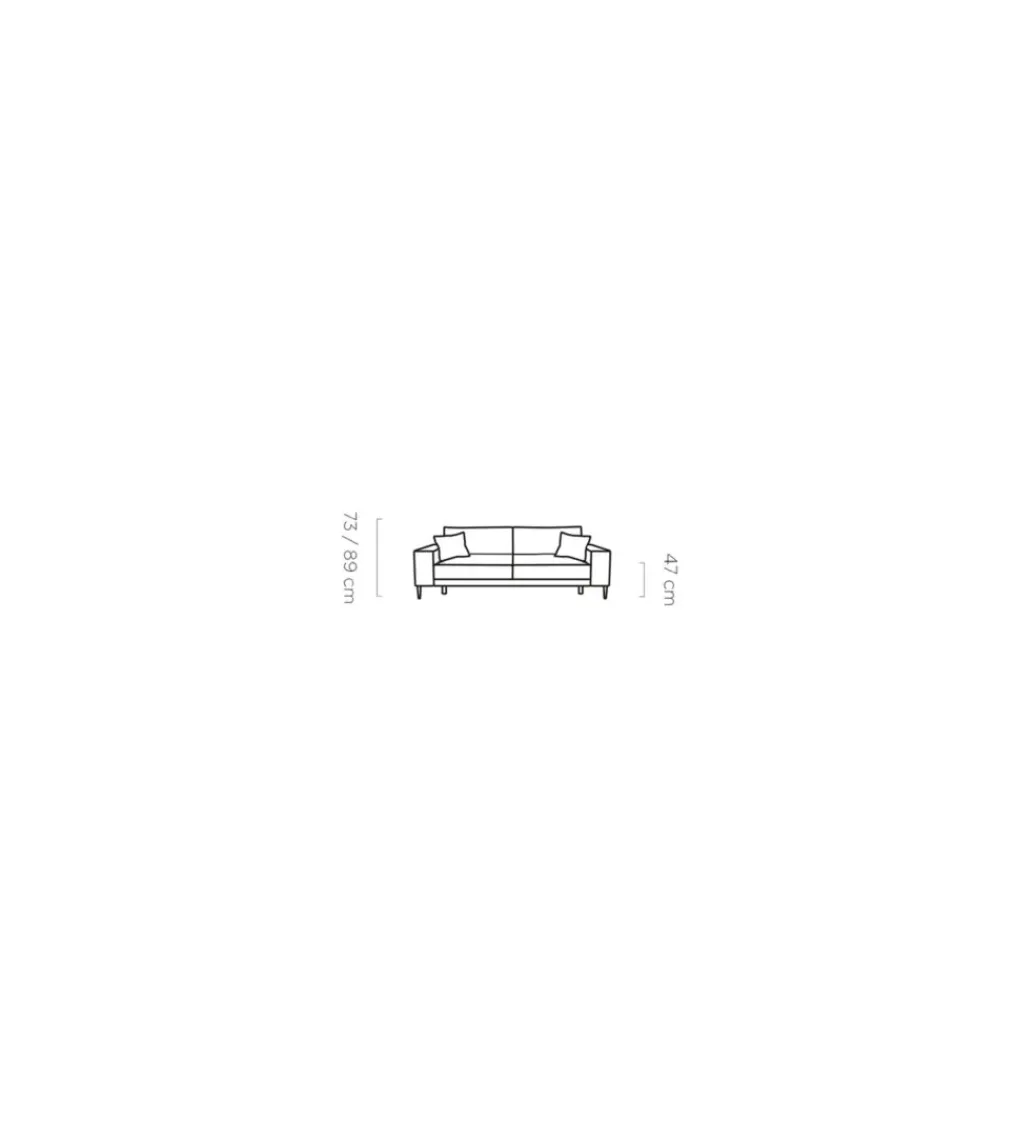 Wersal Sofa rozkładana CAPITOL 250 cm z funkcją spania