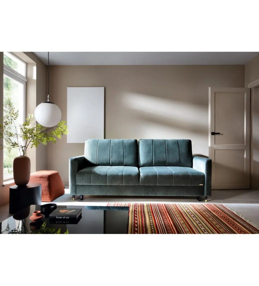 Comforteo Sofa rozkładana CHIVAS Hugo 225 cm z funkcją spania