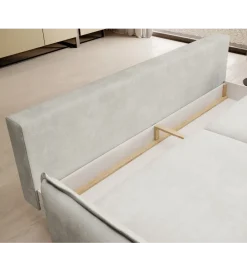 Wersal Sofa rozkładana GLOSSY 223 cm z funkcją spania