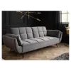 Invicta Interior Sofa rozkładana OLIWIA 213 cm szara