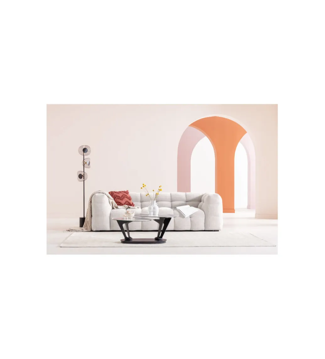 KDesign Sofa SALMANCA 240 cm kremowa beżowa