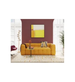KDesign Sofa SALMANCA 240 cm żółta