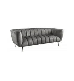 Invicta Interior Sofa Scarlett 225 cm szara