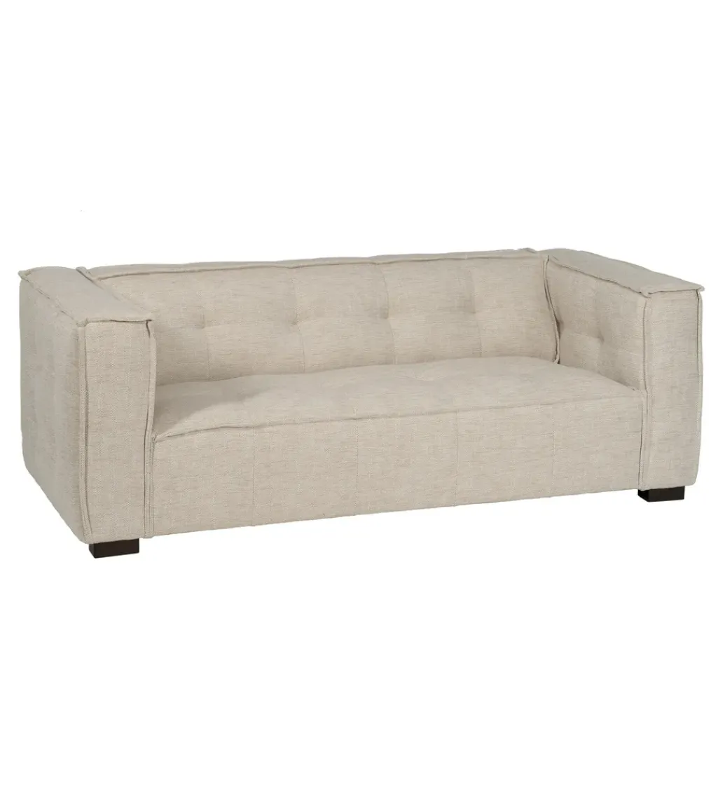 DENZO Sofa SIBARIS 218 cm beżowa
