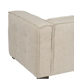 DENZO Sofa SIBARIS 218 cm beżowa