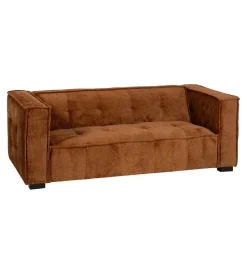 DENZO Sofa SIBARIS 218 cm ceglasta