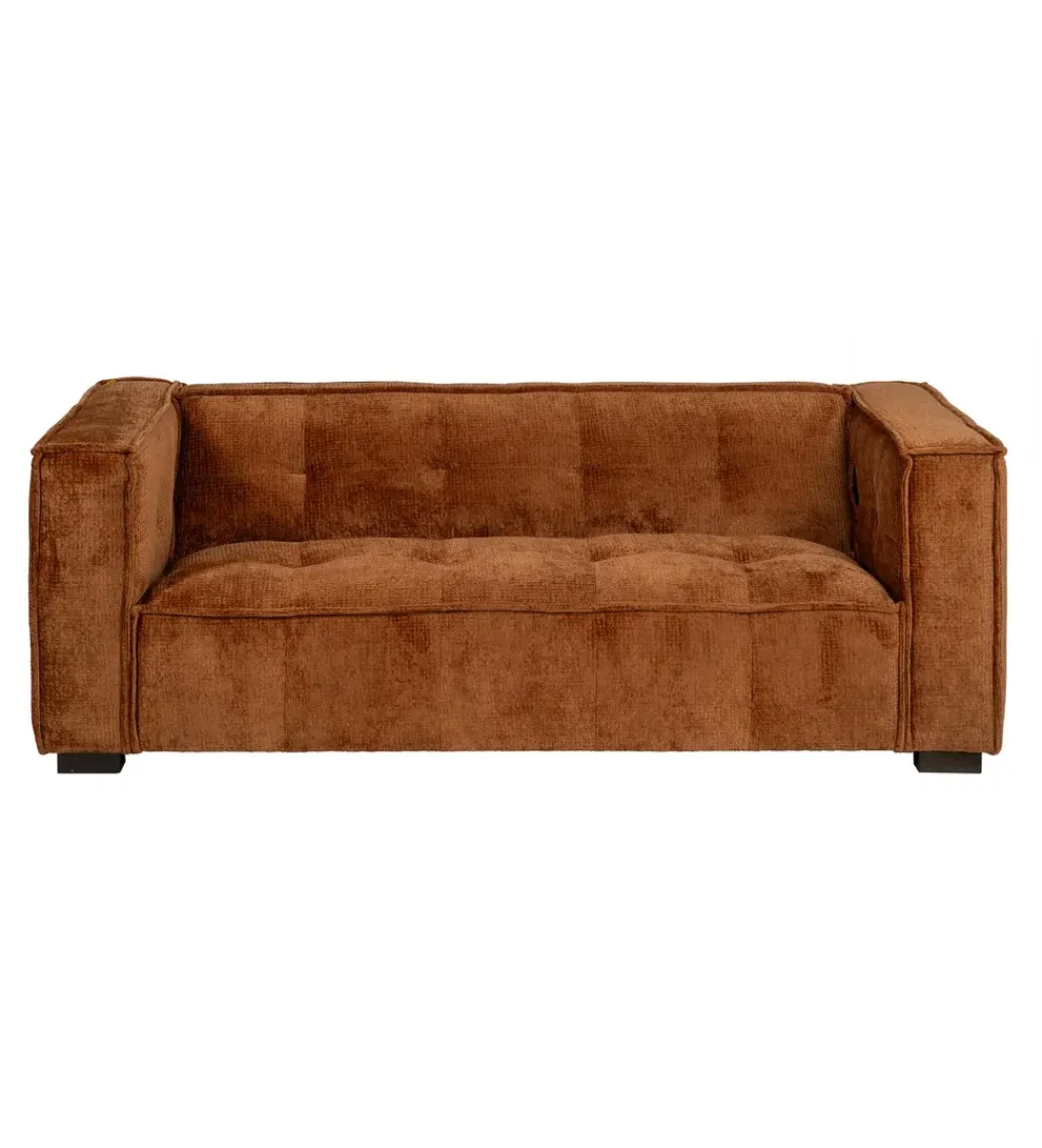 DENZO Sofa SIBARIS 218 cm ceglasta