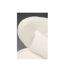 KARE Sofa Snow 234 cm Bouclé biała