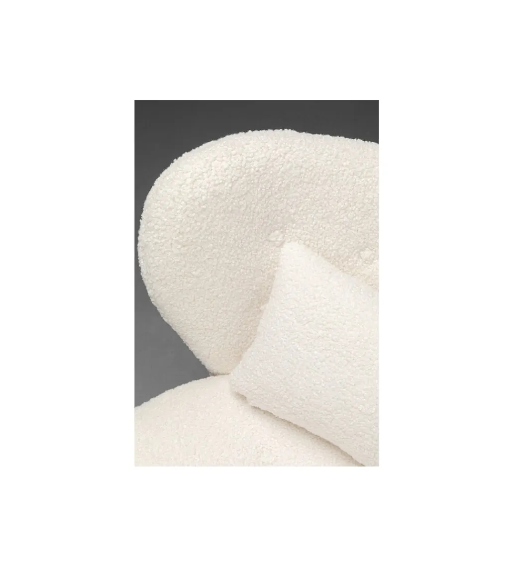KARE Sofa Snow 234 cm Bouclé biała