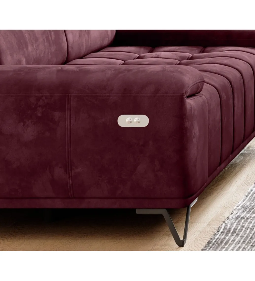 Wersal Sofa SOFIJA Modern Barock 235 cm beżowa