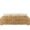J-Line Sofa trzyosobowa BOHIM 215 cm rattan