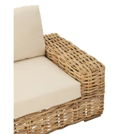 J-Line Sofa trzyosobowa BOHIM 215 cm rattan