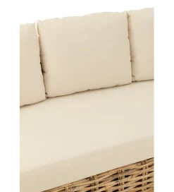J-Line Sofa trzyosobowa BOHIM 215 cm rattan