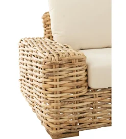 J-Line Sofa trzyosobowa BOHIM 215 cm rattan