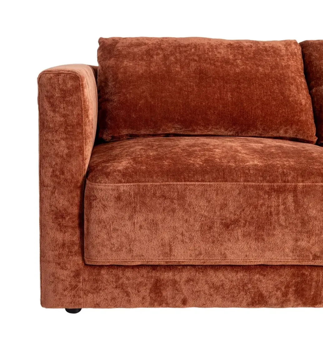 Zona-Design Sofa trzyosobowa MEFO 210 cm miodowa