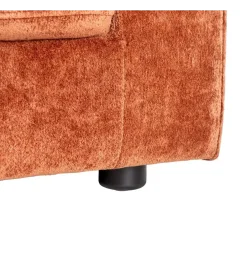 Zona-Design Sofa trzyosobowa MEFO 210 cm miodowa