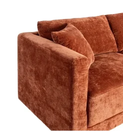Zona-Design Sofa trzyosobowa MEFO 210 cm miodowa