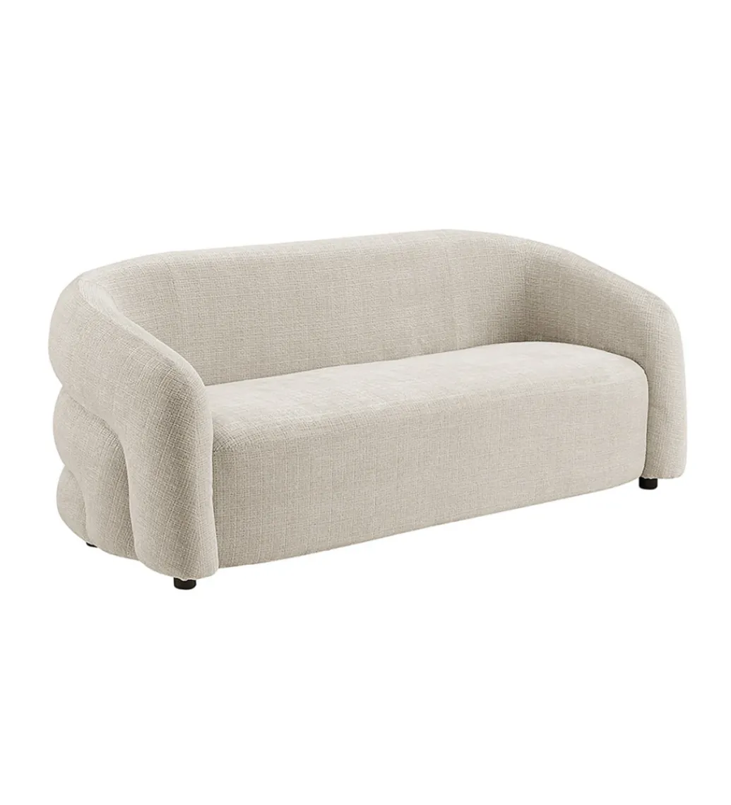 Invicta Interior Sofa VOQUE 200 cm chenille beżowa