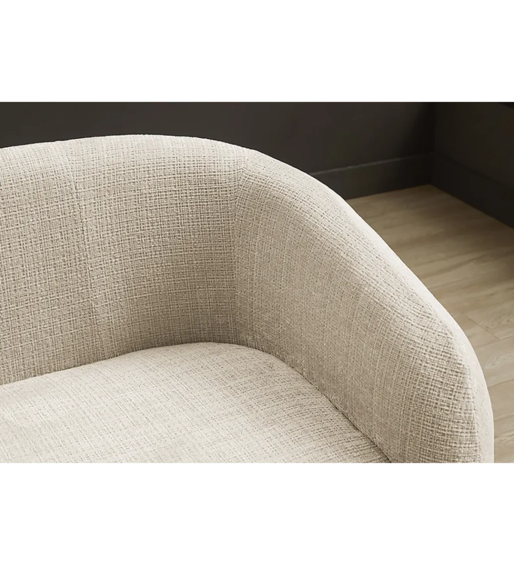 Invicta Interior Sofa VOQUE 200 cm chenille beżowa