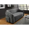 Invicta Interior Sofa VOQUE 200 cm chenille szara
