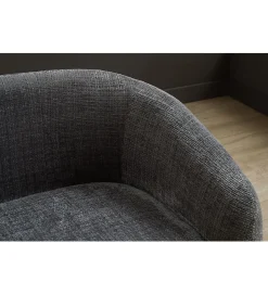 Invicta Interior Sofa VOQUE 200 cm chenille szara