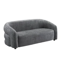 Invicta Interior Sofa VOQUE 200 cm chenille szara