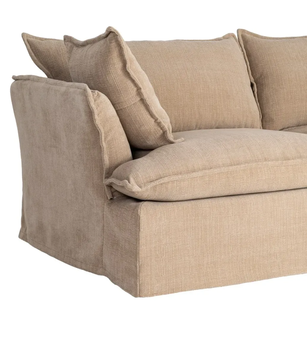 Zona-Design Sofa ZAPLASO 221 cm beżowa