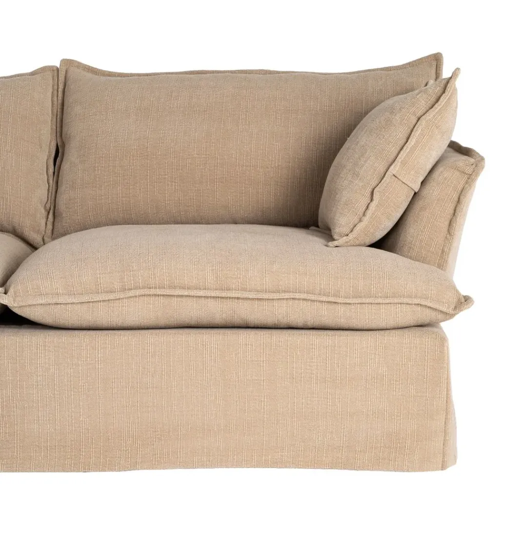 Zona-Design Sofa ZAPLASO 221 cm beżowa