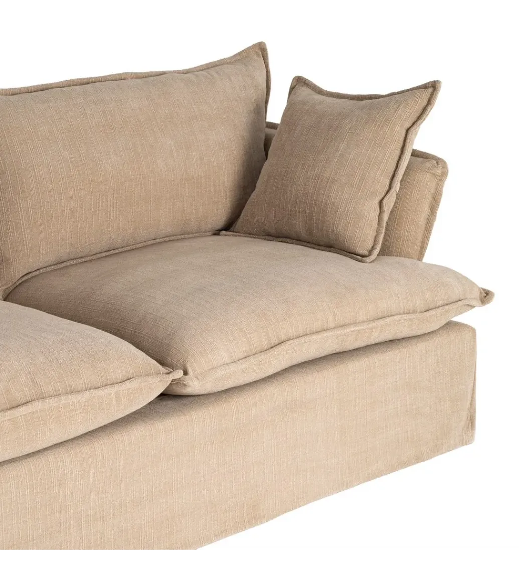 Zona-Design Sofa ZAPLASO 221 cm beżowa
