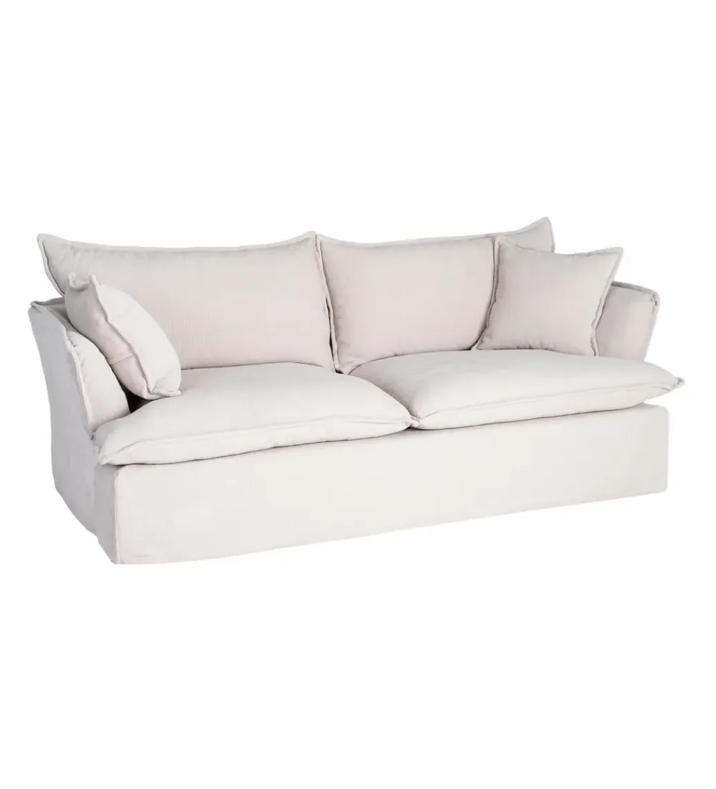 Zona-Design Sofa ZAPLASO 221 cm biała