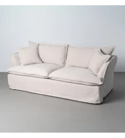 Zona-Design Sofa ZAPLASO 221 cm biała