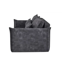Invicta Interior Sofa z funkcją spania APARTMENT 215 cm welur szara