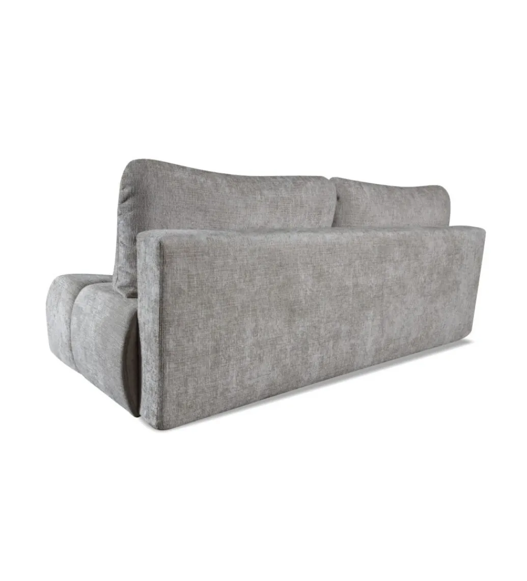 ZDLINNEO Sofa z funkcją spania LAUDER 207 cm tkanina EDDY