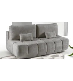 ZDLINNEO Sofa z funkcją spania LAUDER 207 cm tkanina EDDY