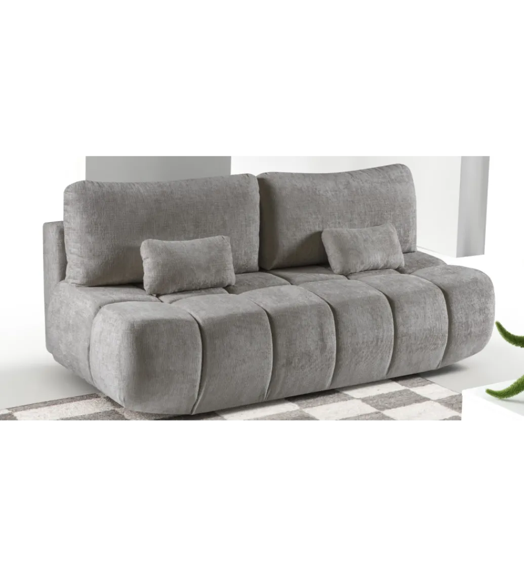 ZDLINNEO Sofa z funkcją spania LAUDER 207 cm tkanina EDDY