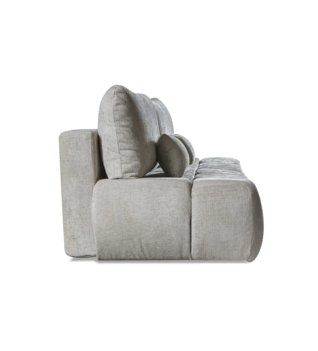 ZDLINNEO Sofa z funkcją spania LAUDER 207 cm tkanina EDDY
