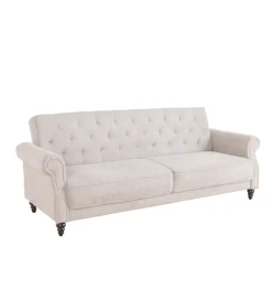 Invicta Interior Sofa z funkcją spania MAISON BELLE AFFAIRE 220 cm boucle beżowe