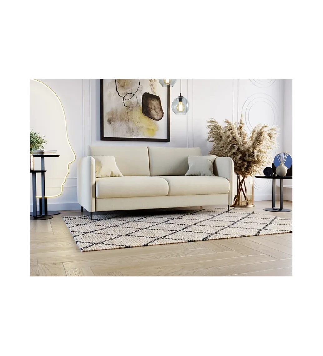 Meblepolak Sofa z włoskim stelażem SKY 182 cm z funkcją spania