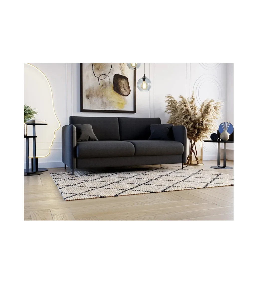 Meblepolak Sofa z włoskim stelażem SKY 182 cm z funkcją spania