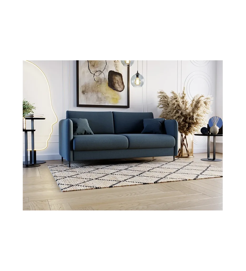 Meblepolak Sofa z włoskim stelażem SKY 182 cm z funkcją spania
