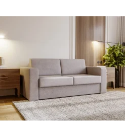Meblepolak Sofa z włoskim stelażem SOUL 218 cm z funkcją spania