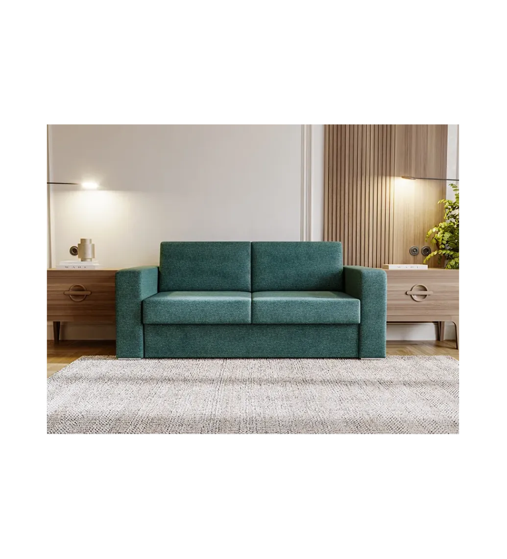Meblepolak Sofa z włoskim stelażem SOUL 218 cm z funkcją spania