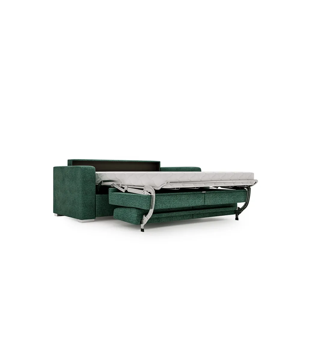 Meblepolak Sofa z włoskim stelażem SOUL 218 cm z funkcją spania