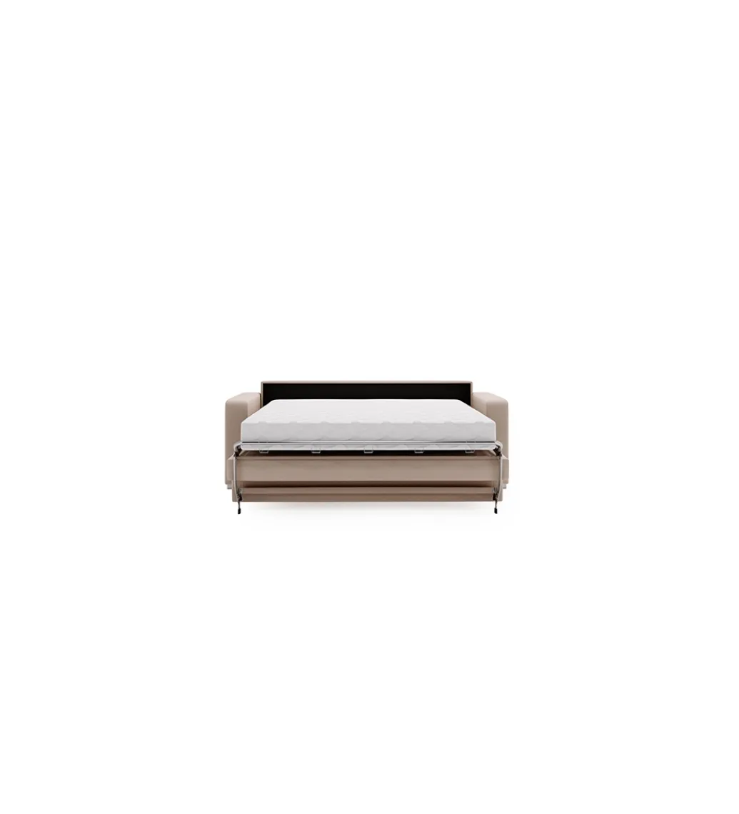 Meblepolak Sofa z włoskim stelażem SOUL ONE 218 cm z funkcją spania