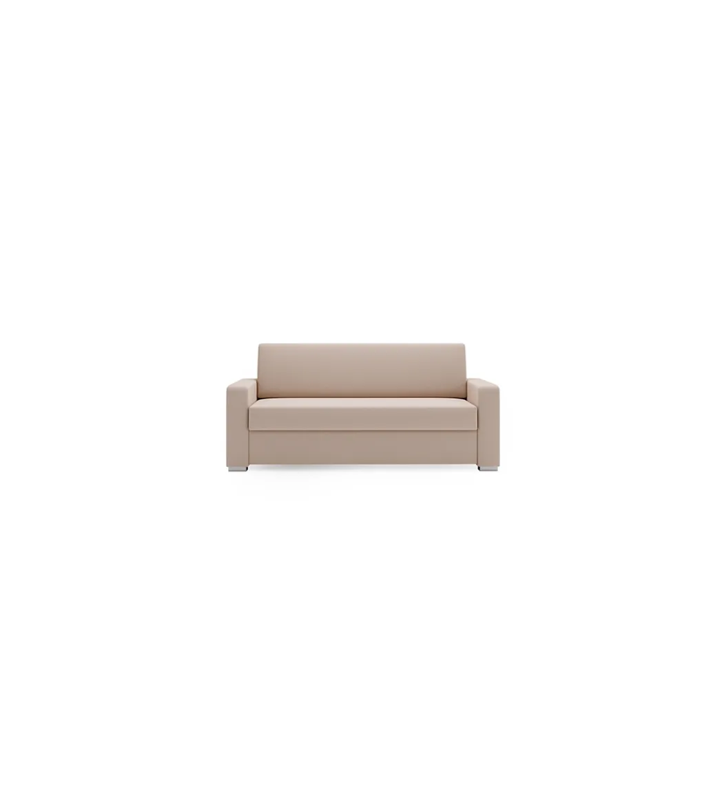 Meblepolak Sofa z włoskim stelażem SOUL ONE 218 cm z funkcją spania
