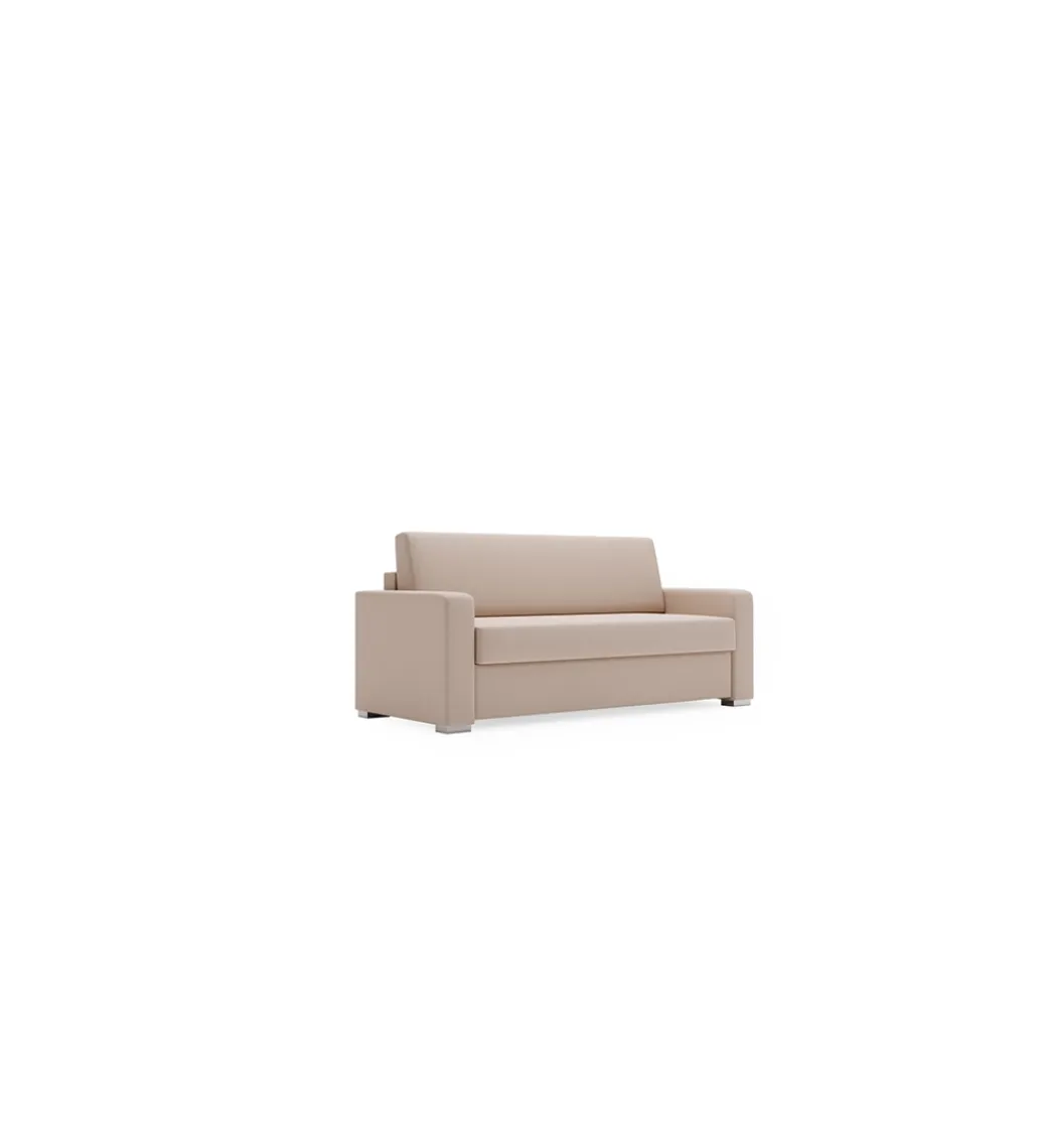 Meblepolak Sofa z włoskim stelażem SOUL ONE 218 cm z funkcją spania
