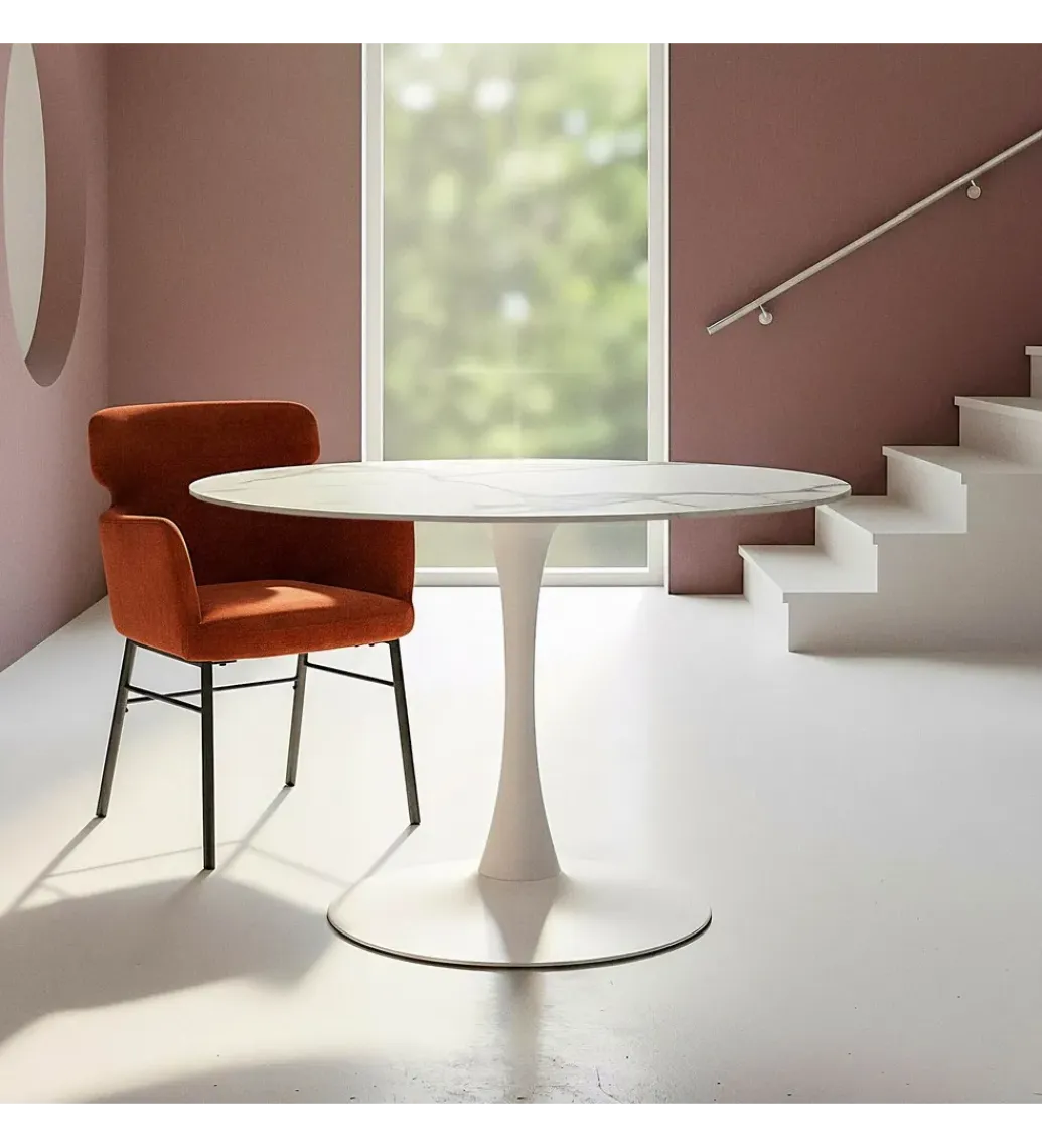 Zona-Design Stół AGAT 100 cm biały
